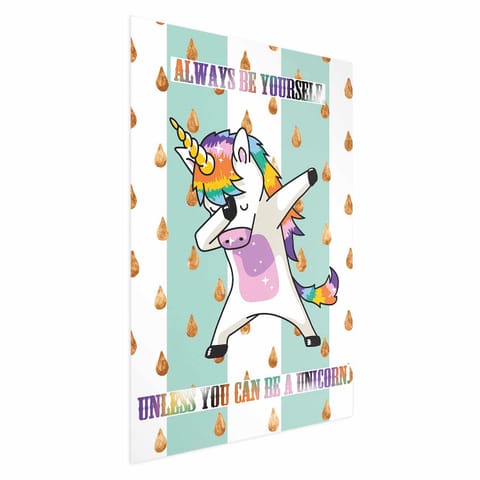 ⁨Plakat - Always be yourself (rozmiar 40x60, wykończenie Bez ramy)⁩ w sklepie Wasserman.eu