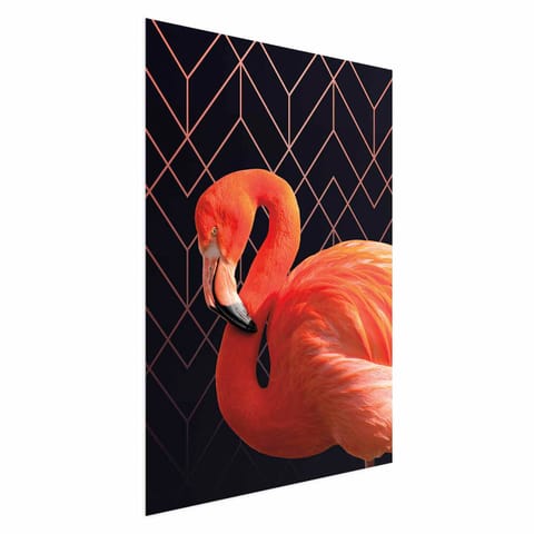 ⁨Plakat - Flaming solo (rozmiar 21x30, wykończenie Bez ramy)⁩ w sklepie Wasserman.eu