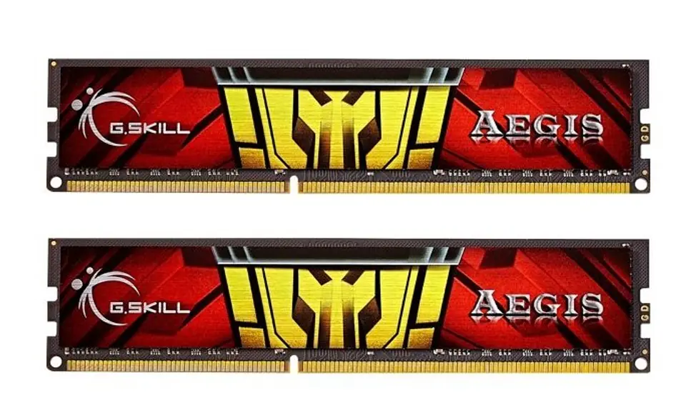 ⁨G.SKILL Aegis F3-1333C9D-16GIS (DDR3 DIMM; 2 x 8GB; 1333MHz; CL9)⁩ at Wasserman.eu