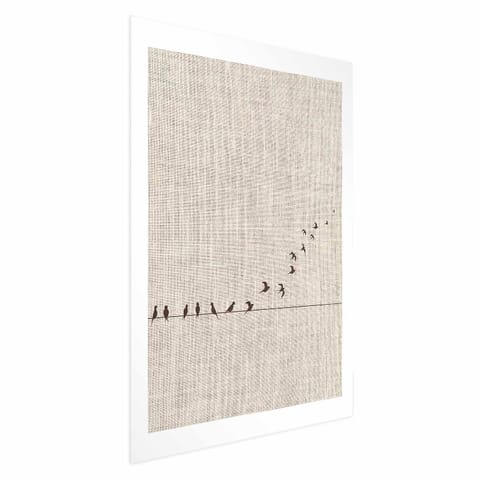 ⁨Plakat - Nauka latania (rozmiar 40x60, wykończenie Bez ramy z marginesem)⁩ w sklepie Wasserman.eu