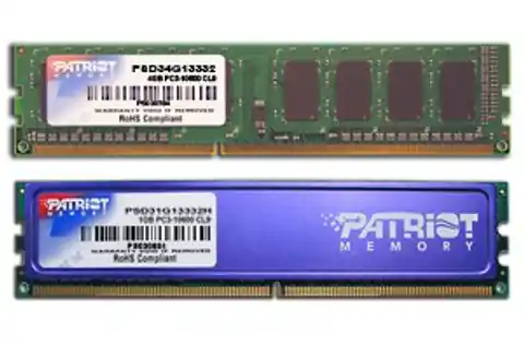 ⁨Patriot Memory PSD34G13332 memory module 4 GB DDR3 1333 MHz⁩ at Wasserman.eu