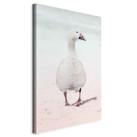 ⁨Picture - Winter ducklings (1-piece), vertical (size 60x90)⁩ at Wasserman.eu