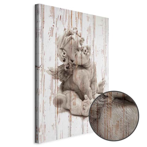 ⁨Obraz - Zamyślony amor (1-częściowy) pionowy (rozmiar 20x30, wykończenie Premium Print)⁩ w sklepie Wasserman.eu