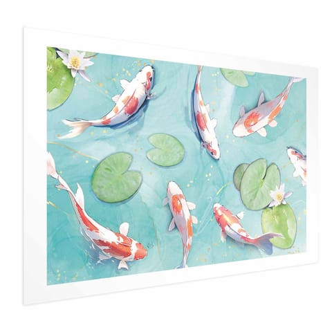 ⁨Plakat - Staw w Japonii (rozmiar 60x40, wykończenie Bez ramy z marginesem)⁩ w sklepie Wasserman.eu