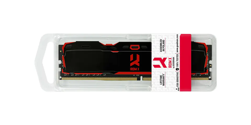 GOODRAM DDR4 8GB 3200 CL16 IRDM X BLACK at Wasserman.eu