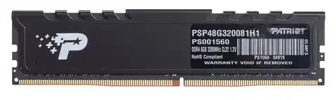 ⁨Patriot Memory Signature Premium PSP48G320081H1 memory module 8 GB 1 x 8 GB DDR4 3200 MHz⁩ at Wasserman.eu