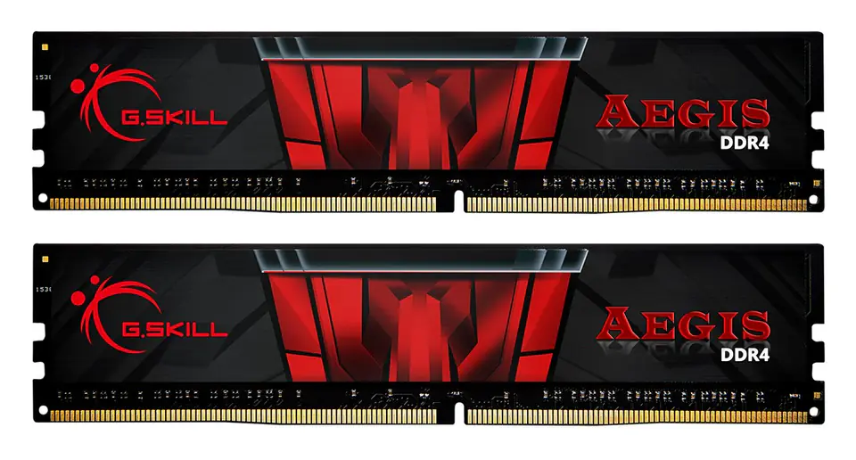 ⁨G.Skill Aegis F4-3200C16D-16GIS memory module 16 GB 2 x 8 GB DDR4 3200 MHz⁩ at Wasserman.eu