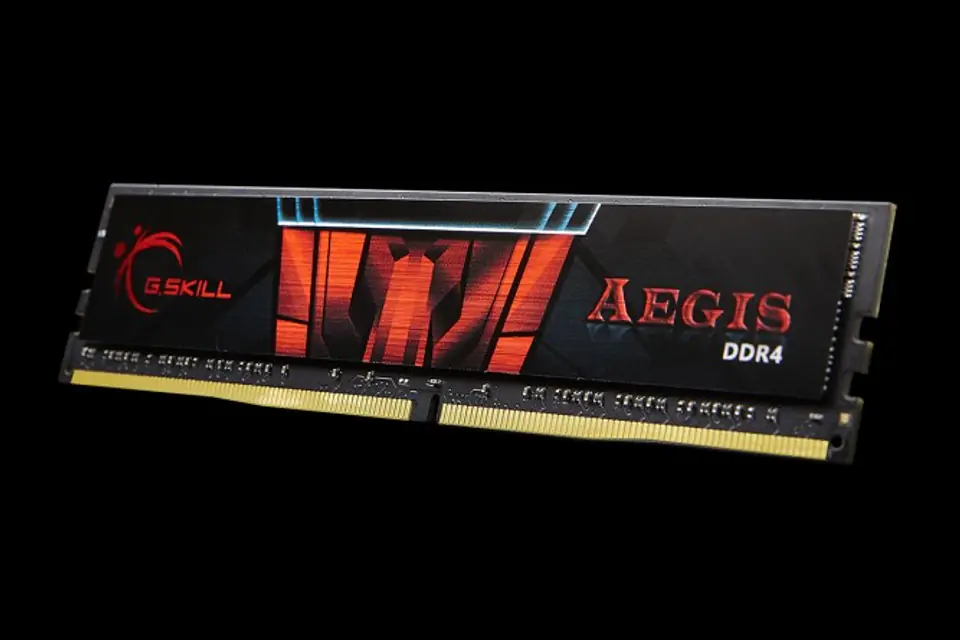 ⁨G.Skill Aegis F4-2400C17S-16GIS memory module 16 GB 1 x 16 GB DDR4 2400 MHz⁩ at Wasserman.eu