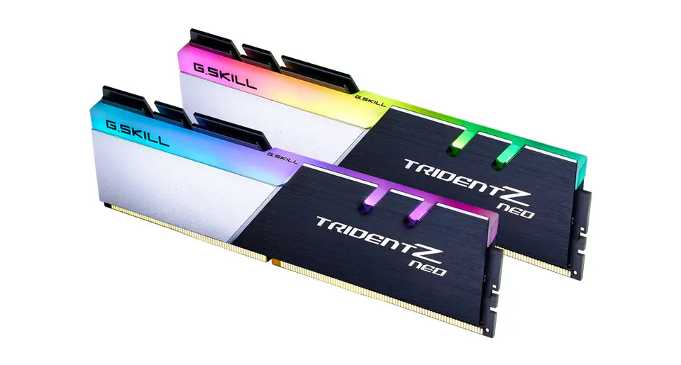 ⁨G.SKILL TRIDENTZ RGB NEO AMD DDR4 2X32GB 3200MHZ CL16 XMP2 F4-3200C16D-64GTZN⁩ w sklepie Wasserman.eu