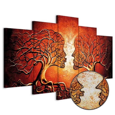 ⁨Obraz - Żar miłości (rozmiar 100x50, wykończenie Premium Print)⁩ w sklepie Wasserman.eu