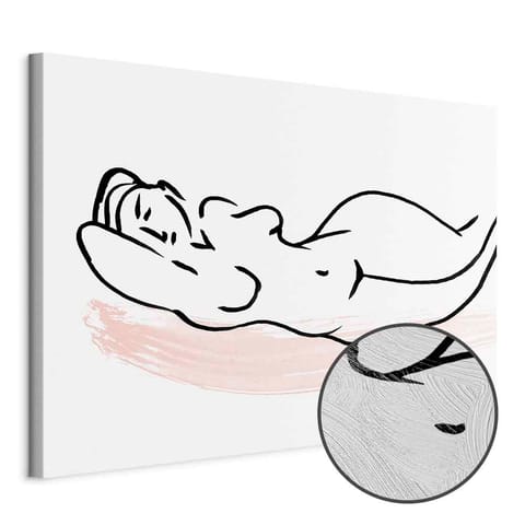 ⁨Obraz - Opalanie (1-częściowy) szeroki (rozmiar 120x80, wykończenie Premium Print)⁩ w sklepie Wasserman.eu