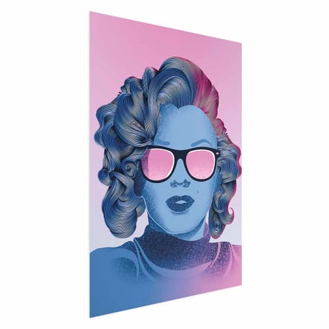 ⁨Plakat - Norma Jeane (rozmiar 21x30, wykończenie Bez ramy)⁩ w sklepie Wasserman.eu