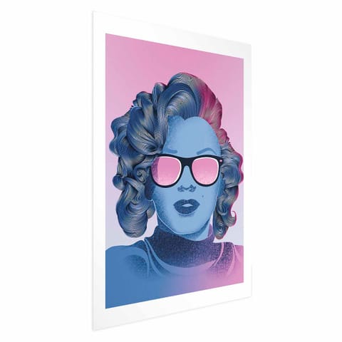 ⁨Plakat - Norma Jeane (rozmiar 40x60, wykończenie Bez ramy z marginesem)⁩ w sklepie Wasserman.eu