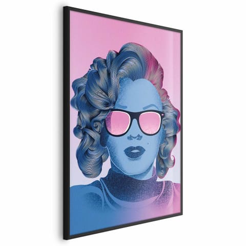⁨Plakat - Norma Jeane (rozmiar 40x60, wykończenie Rama czarna)⁩ w sklepie Wasserman.eu