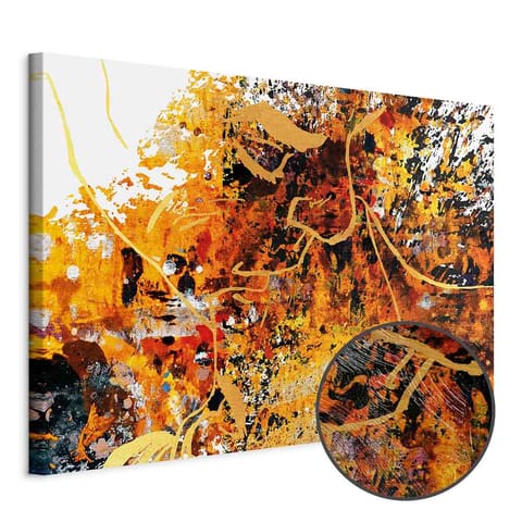 ⁨Obraz - Eksplozja pocałunku (1-częściowy) szeroki (rozmiar 60x40, wykończenie Premium Print)⁩ w sklepie Wasserman.eu