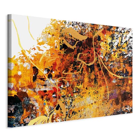 ⁨Obraz - Eksplozja pocałunku (1-częściowy) szeroki (rozmiar 30x20, wykończenie Na płótnie włoskim)⁩ w sklepie Wasserman.eu