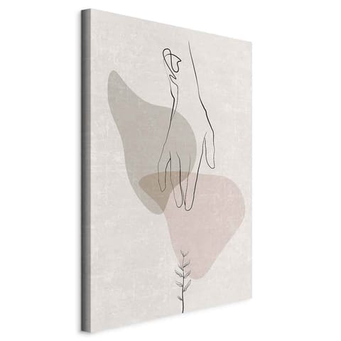 ⁨Obraz - Delikatny dotyk (1-częściowy) pionowy (rozmiar 20x30, wykończenie Standard)⁩ w sklepie Wasserman.eu