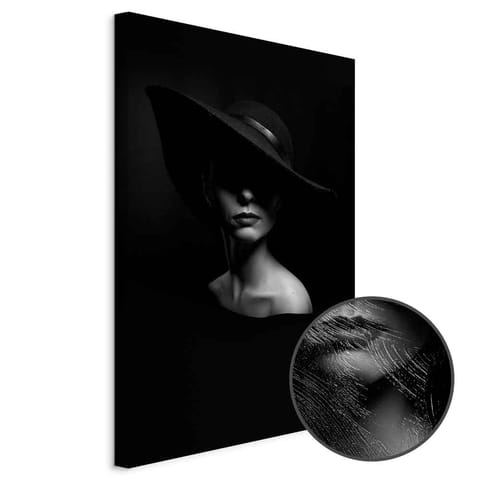 ⁨Obraz - Tajemnicza kobieta (1-częściowy) pionowy (rozmiar 60x90, wykończenie Premium Print)⁩ w sklepie Wasserman.eu