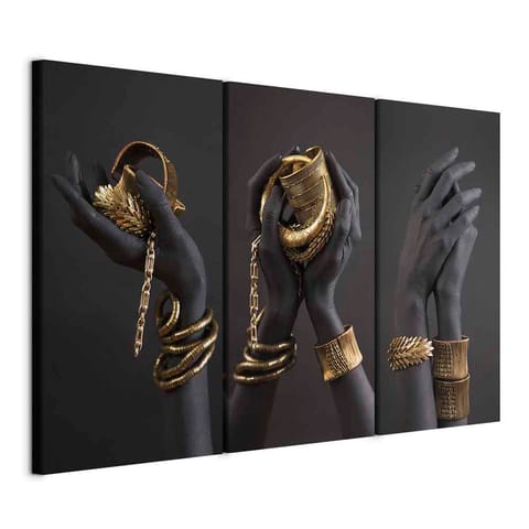 ⁨Picture - Midas Touch (3-piece) (size 90x60)⁩ at Wasserman.eu