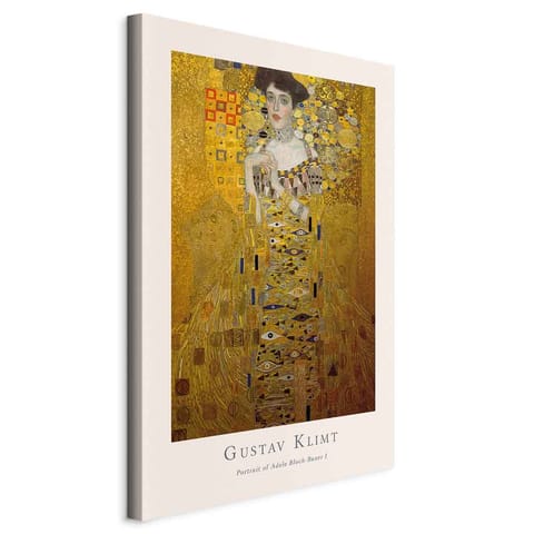 ⁨Painting - Gustav Klimt - Portrait of Adele Bloch (1-piece) vertical (size 60x90)⁩ at Wasserman.eu