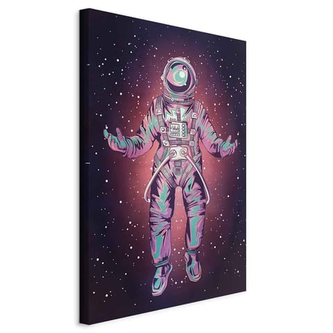 ⁨Obraz - Samotny podróżnik (1-częściowy) pionowy (rozmiar 60x90, wykończenie Standard)⁩ w sklepie Wasserman.eu