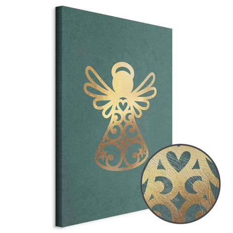 ⁨Obraz - Anielskie święta (1-częściowy) pionowy (rozmiar 40x60, wykończenie Premium Print)⁩ w sklepie Wasserman.eu