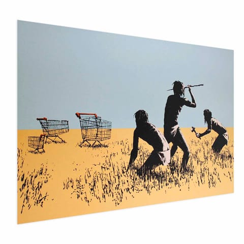 ⁨Plakat - Łowcy promocji (rozmiar 42x29.7, wykończenie Bez ramy)⁩ w sklepie Wasserman.eu