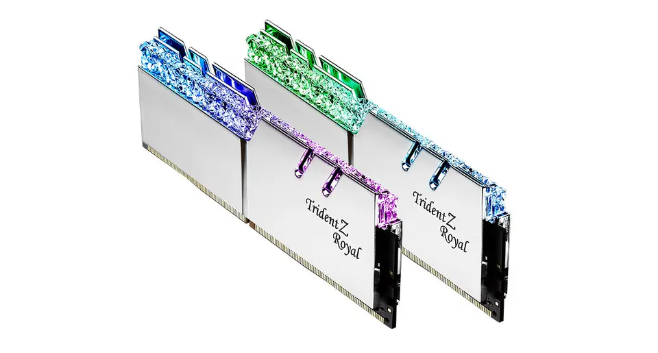 ⁨G.Skill Trident Z Royal F4-4400C19D-32GTRS memory module 32 GB 2 x 16 GB DDR4 4400 MHz⁩ at Wasserman.eu
