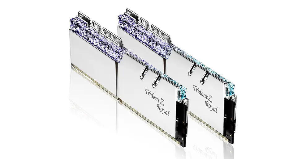 G.Skill Trident Z Royal F4-3600C16D-32GTRSC memory module 32 GB 2 x 16 GB DDR4 3600 MHz at Wasserman.eu
