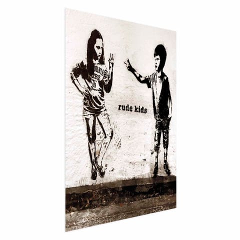 ⁨Plakat - Niegrzeczne dzieci (rozmiar 60x90, wykończenie Bez ramy)⁩ w sklepie Wasserman.eu