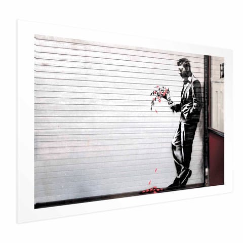 ⁨Plakat - Zakochany (rozmiar 30x21, wykończenie Bez ramy z marginesem)⁩ w sklepie Wasserman.eu