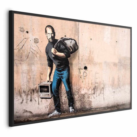 ⁨Plakat - Steve (rozmiar 30x21, wykończenie Rama czarna)⁩ w sklepie Wasserman.eu