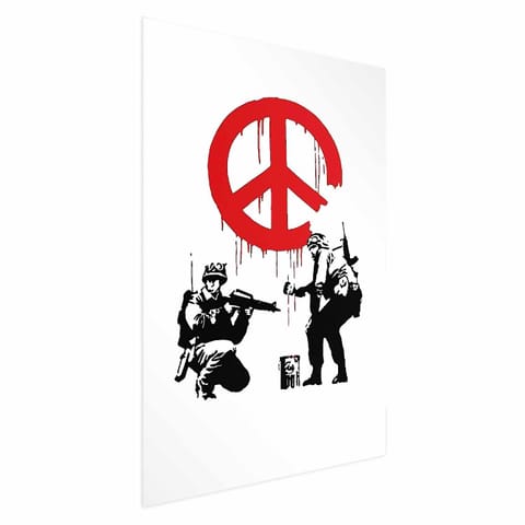 ⁨Plakat - Cnd Soldiers (rozmiar 40x60, wykończenie Bez ramy)⁩ w sklepie Wasserman.eu