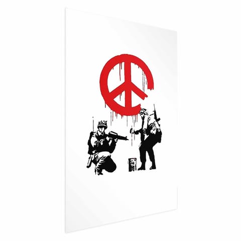 ⁨Plakat - Cnd Soldiers (rozmiar 21x30, wykończenie Bez ramy z marginesem)⁩ w sklepie Wasserman.eu
