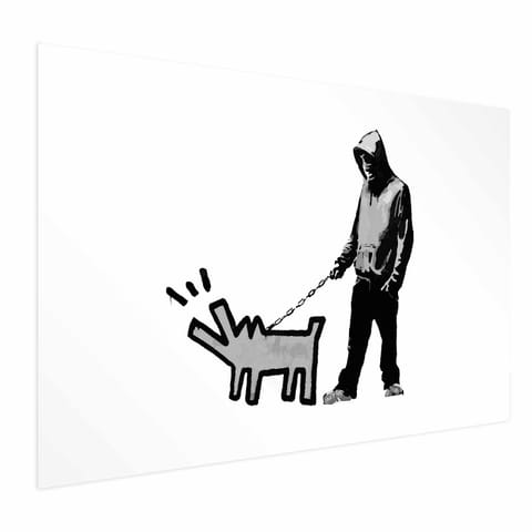 ⁨Plakat - Dog Art (rozmiar 42x29.7, wykończenie Bez ramy z marginesem)⁩ w sklepie Wasserman.eu