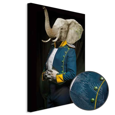 ⁨Obraz - Audiencja (1-częściowy) pionowy (rozmiar 20x30, wykończenie Premium Print)⁩ w sklepie Wasserman.eu
