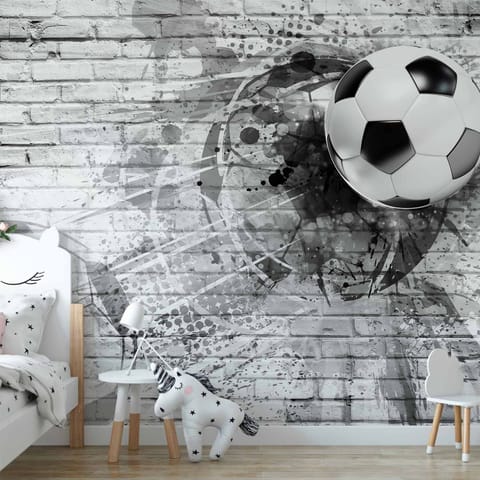 ⁨Self-adhesive mural - Football dynamics (size 98x70)⁩ at Wasserman.eu