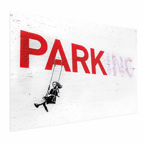 ⁨Plakat - Park-ing (rozmiar 42x29.7, wykończenie Bez ramy)⁩ w sklepie Wasserman.eu