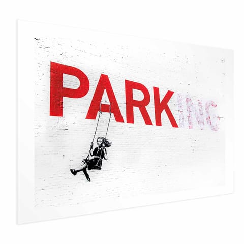 ⁨Plakat - Park-ing (rozmiar 30x21, wykończenie Bez ramy z marginesem)⁩ w sklepie Wasserman.eu