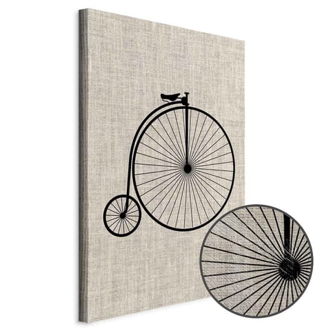 ⁨Obraz - Rower vintage (1-częściowy) pionowy (rozmiar 40x60, wykończenie Premium Print)⁩ w sklepie Wasserman.eu