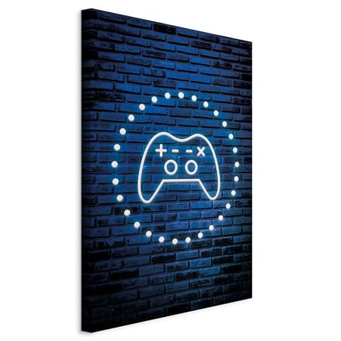 ⁨Obraz - Neonowy pad (rozmiar 20x30, wykończenie Standard)⁩ w sklepie Wasserman.eu