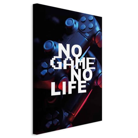 ⁨Obraz - No Game No Life (1-częściowy) pionowy (rozmiar 20x30, wykończenie Na płótnie włoskim)⁩ w sklepie Wasserman.eu