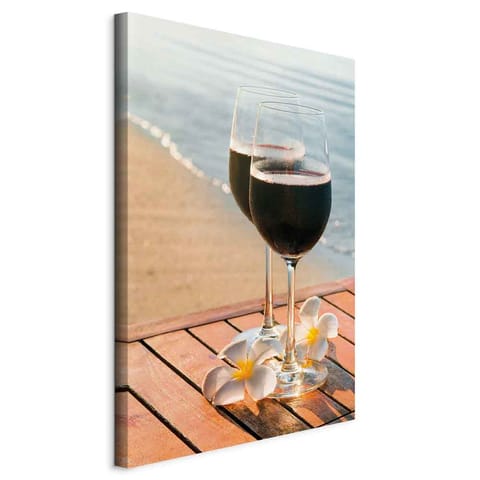 ⁨Picture - Amorous refreshment (1-piece), vertical (size 60x90)⁩ at Wasserman.eu