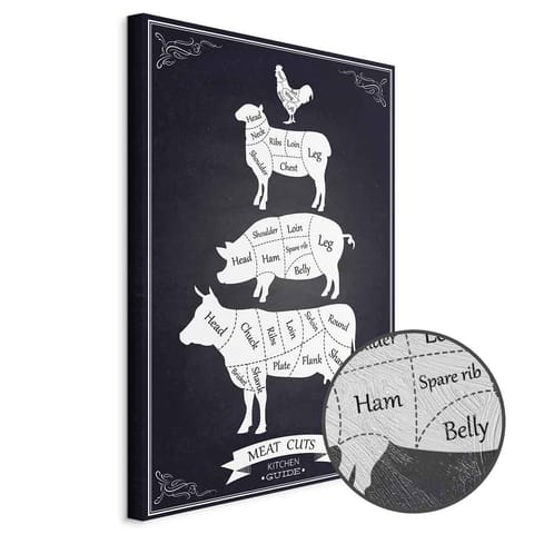 ⁨Obraz - Kuchenny niezbędnik (1-częściowy) pionowy (rozmiar 40x60, wykończenie Premium Print)⁩ w sklepie Wasserman.eu