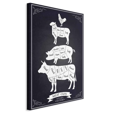 ⁨Obraz - Kuchenny niezbędnik (1-częściowy) pionowy (rozmiar 20x30, wykończenie Standard)⁩ w sklepie Wasserman.eu