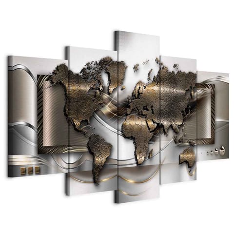 ⁨Obraz - Światowa bryza (rozmiar 200x100, wykończenie Na płótnie włoskim)⁩ w sklepie Wasserman.eu