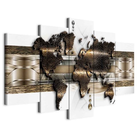 Picture - Metallic World (size 100x50) at Wasserman.eu