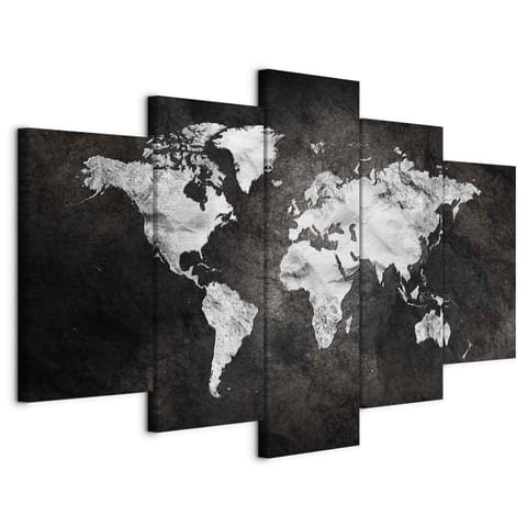 ⁨Picture - The Dark World (5-piece), wide (size 100x50)⁩ at Wasserman.eu