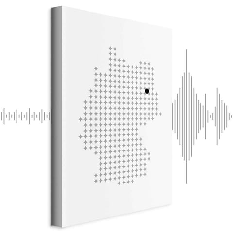 ⁨Obraz - Niemcy (1-częściowy) pionowy (rozmiar 20x30, wykończenie Akustyczny)⁩ w sklepie Wasserman.eu