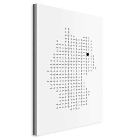 ⁨Obraz - Niemcy (1-częściowy) pionowy (rozmiar 60x90, wykończenie Na płótnie włoskim)⁩ w sklepie Wasserman.eu